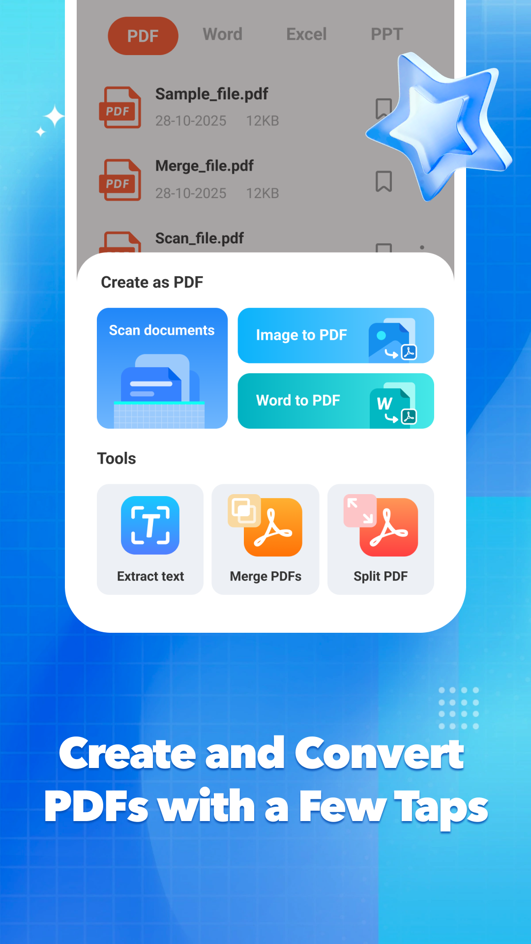 Easy PDF Creation & Conversion